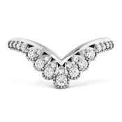 Behati Silhouette Power Band (White gold)
