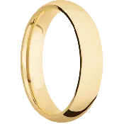 10K Yellow Gold + Polish Finish