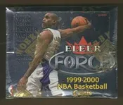 1999/00 FLEER FORCE BASKETBALL HOBBY 12CT CASE