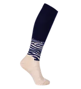 65% Rich Merino Wool Everyday Compression Socks (15-20mmHg) - Zebra
