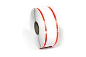 1 1/8" x 3 1/2" Dymo LW Address Labels - Red Stripes