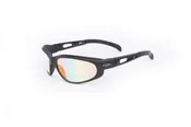 01-31 Curv Black REVO Sunglasses with Fire Red Lens