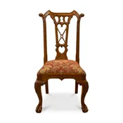 GEORGE II - Handmade Solid Wood Dining Chairs - SET OF 2