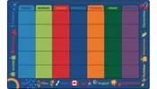 Carpets for Kids 6434 Canadian Calendar Celebrations 8'4" x 13'4"