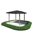 12′ Square | Steel Frame Shelter
