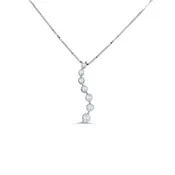 Diamond Journey Pendant - Gold 'N I