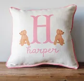 Custom Lab Dog Pillow
