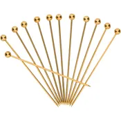 A Bar Above - Gold Cocktail Picks (Short, 12pc)