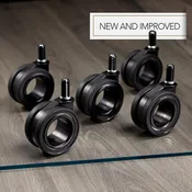 Hubless Office Chair Wheels