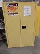 75 Gallon Drum Storage Cabinet, Self-Close Safe-T-Door  67″H x 43″W x 31″L