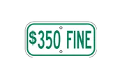 $350 Fine – Small