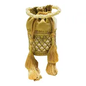 Batua Purse with Pearl handles - Gold