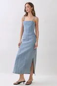 A Blue Jean Baby Maxi Dress