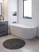 BAIN SIGNATURE 59″ X 30″ SOAKING ACRYLIC BATHTUB