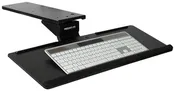 Adjustable Keyboard Tray and Mouse Platform w/ Wrist Rest Pad