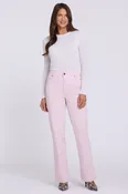 Adjustable Marilyn Straight Pants - Light Lilac