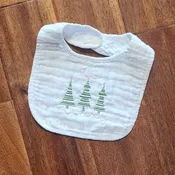 Be Merry Bib - Pink