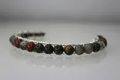 Bloodstone Wire Wrapped Bracelet — Imperial Gems
