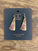 Earrings, Honey Colored