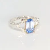 Ceylon Blue Sapphire Ring — Treasures Fine Jewelry
