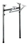 20″ Wide Adjustable Height Table Legs