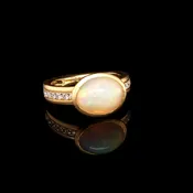 African Opal and Diamonds