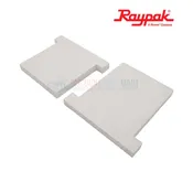 010080F | Raypak 207-407A Front & Rear Refractory Kit