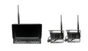 BOYO VTC701AHD-Q2 : Wireless Vehicle AHD Backup Camera System with 7" Monitor and Backup Camera for Car, Truck, SUV and Van (2 Channel)