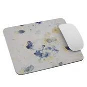 BLUEBERRY MUFFIN HANDMADE PAPER PRINT MOUSE PAD — PAPERCRAFT MIRACLES LLC