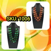 SKU: 1006 Bohemian Multi-Layered Necklace.