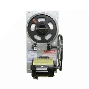 4000 Hefty Hoist Motor/Gear Plate with GFI and Switch.