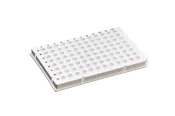0.1ml 96-Well Low Profile PCR Plate, Lightcycler Semi-Skirted, White