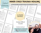 Healing Childhood Trauma & Meditation Journal | Printable & Downloadable