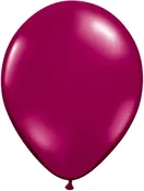 11'' SPARKLING BURGUNDY LATEX