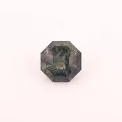 Dark Green 8.25ct Octagon Sapphire