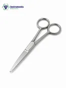 4.5" Student Dissection Scissors #8 Stainless Steel Lab Training Tool
