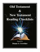 Bible Reading Checklists: Old & New Testament Chapters [8 Lists]