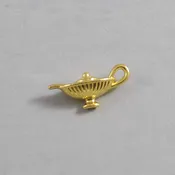 Aladdin’s Lamp / Aladdin Wedding Garter / Gold / Fairy Tale – Charm-107