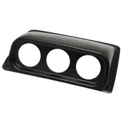 2005-2007 Volkswagen Golf Compatible 2-1/16" Black Triple Dashboard Gauge Pod