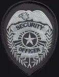 3 3/4″ X 2 3/4″ Security Officer Badge Patch