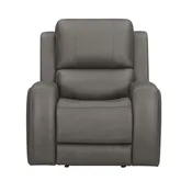 Belmont - Autumn Fog Power Zero Gravity Recliner