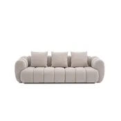 5396 Sofa 3 Seater Cream by Campo de' Fiori