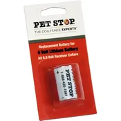 Pet Stop 6V Lithium Battery