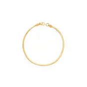 2mm Slim Herringbone Bracelet