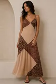 Animal Print Maxi Dress