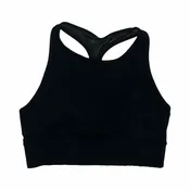 Athletic Bra By Clothes Mentor In Black, Size:Xxl