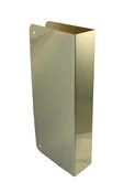 Don-Jo / Wrap-Around Plate / 12" H x 5" W / 1-3/4" Door Thickness / Blank Plate