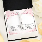 2 Sided Engraved Pendent ( Cherishable Best friend )
