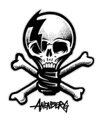 Anenberg Scaliwag Vinyl Sticker