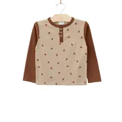 Acorn Henley Tee | Cotton | 2-6y